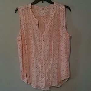 Women's Sleeveless Tunic 2X